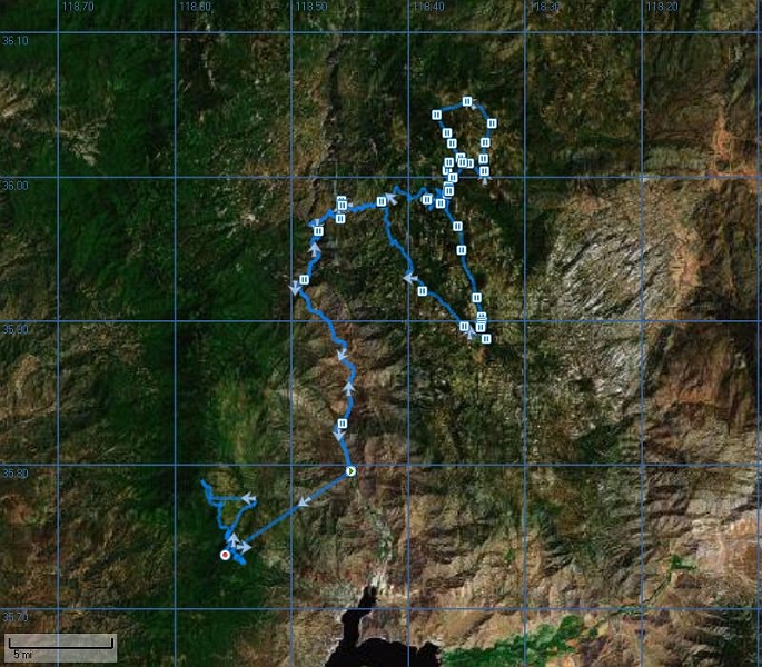 Dirt riding 10-31-2009 latlong.jpg - Should help line it up with the forest service map.